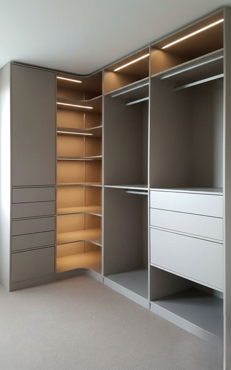 Placard à Chaussures Fermé Optimisé