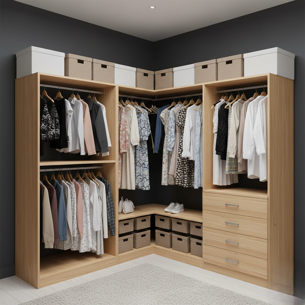 Dressing Modulaire en L Fonctionnel