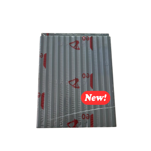 Façade Asti Kora Leo - Rainurée Sage Façade Texturée